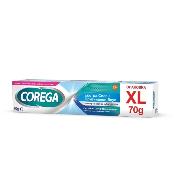 COREGA Корега Фиксиращ Крем Extra Strong 70мл 1 бр, eBag