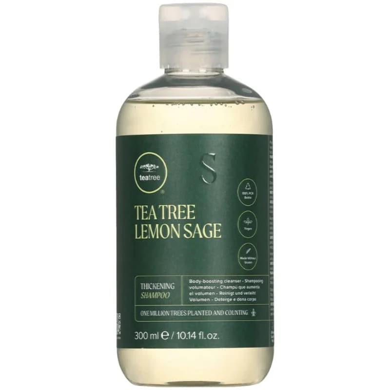 tea tree Tea Tree Шампоан Lemon Sage за Фини и Склонни към Омазняване Коси с Лимон 300 мл, cheap.bg