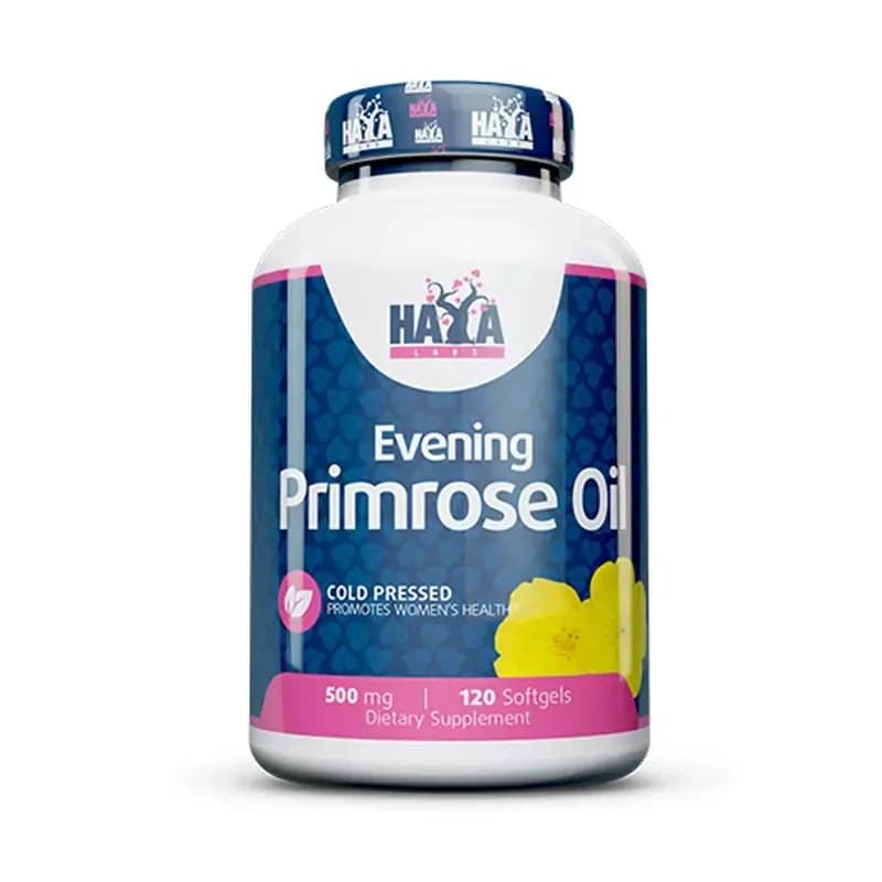 haya labs HAYA LABS Evening Primrose Oil (масло От Вечерна Иглика) 500мг Х 120, 1 бр, cheap.bg