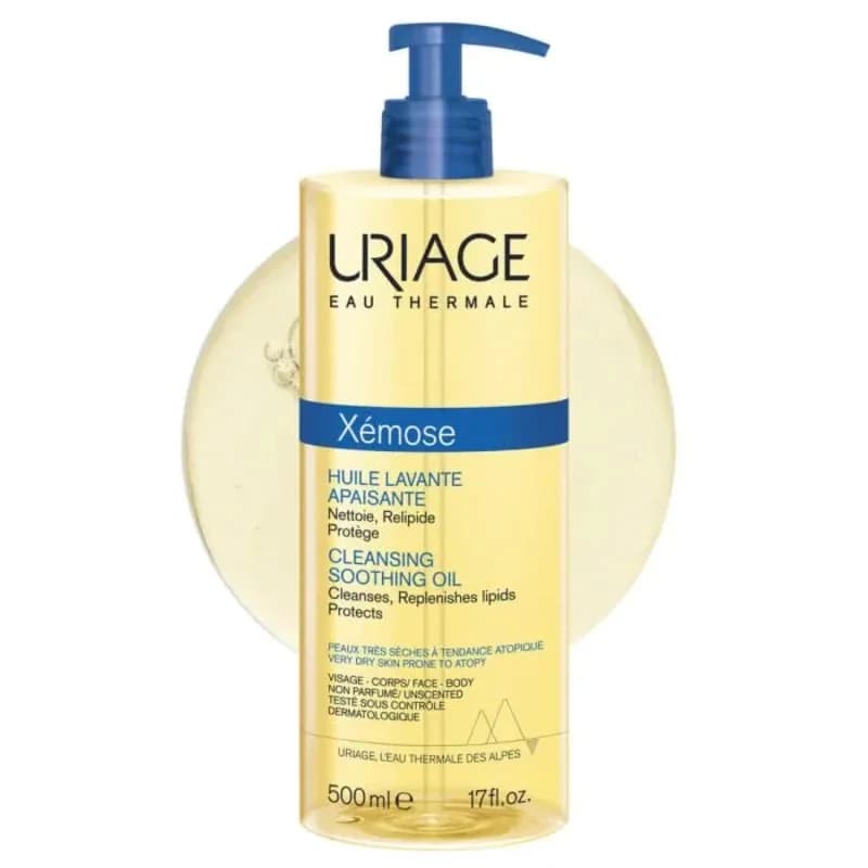 URIAGE Xemose C8+ Почистващо Гел-олио 500мл 1 бр, eBag