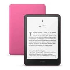 AMAZON Електронна книга KINDLE PAPERWHITE 12TH 2024 SE 7 32GB RASPBERRY, Техномаркет