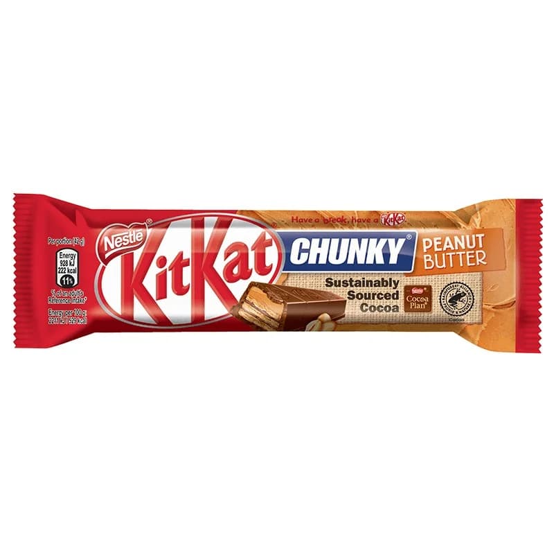 Кит Кат Десерт KitKat Chunky с Фъстъчено Масло 42 г, eBag