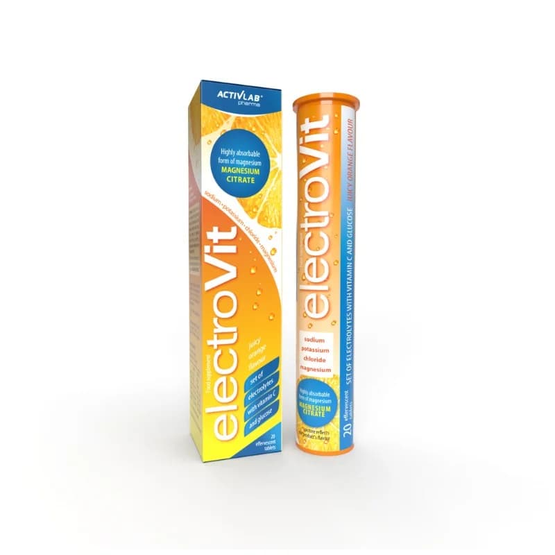 activlab pharma ACTIVLAB PHARMA Електровит Портокал Ефервесцентни Таблетки Х 20 1 бр, cheap.bg