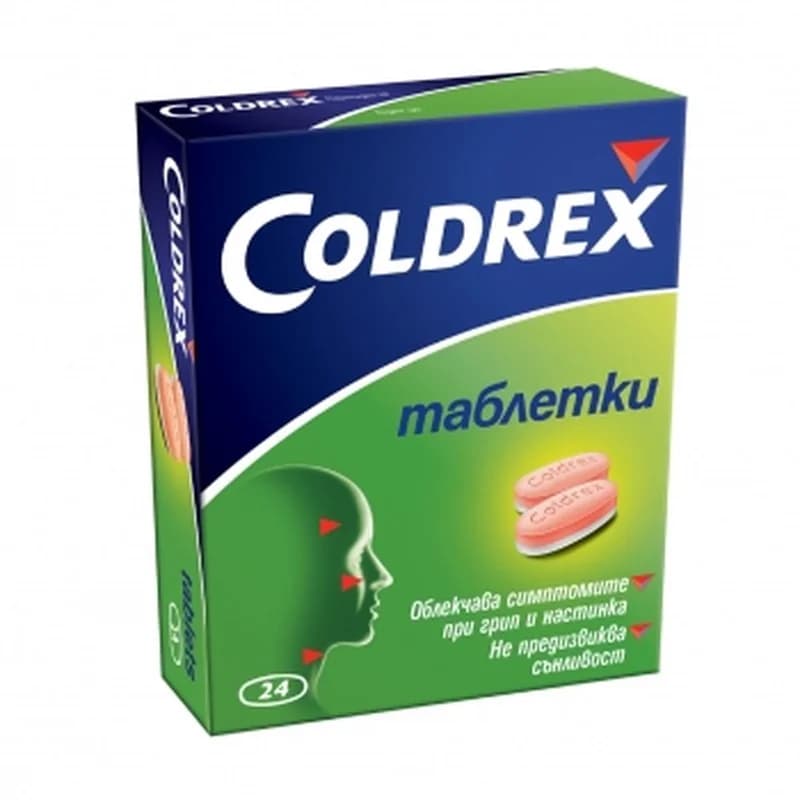 coldrex COLDREX Колдрекс Таблетки При Настинка И Грип Х24 1 бр, cheap.bg