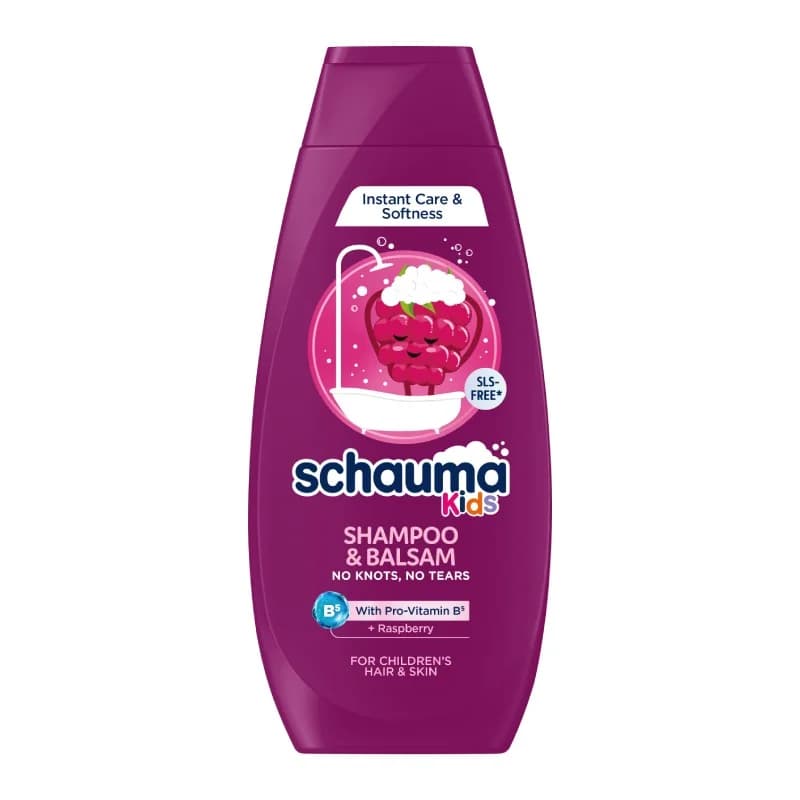 shauma Шаума Шампоан и Балсам Schauma Kids Малина 400 мл, cheap.bg