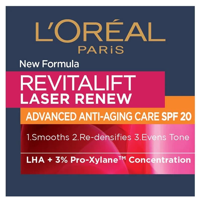 loreal Лореал Крем L'Oreal Revitalift Laser X3 SPF20 Дневен 50 мл, cheap.bg