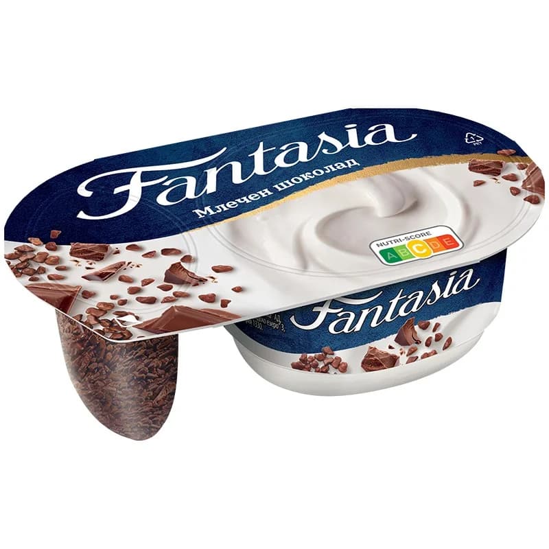 danone Danone Десерт Fantasia Млечен Шоколад 106 г, cheap.bg