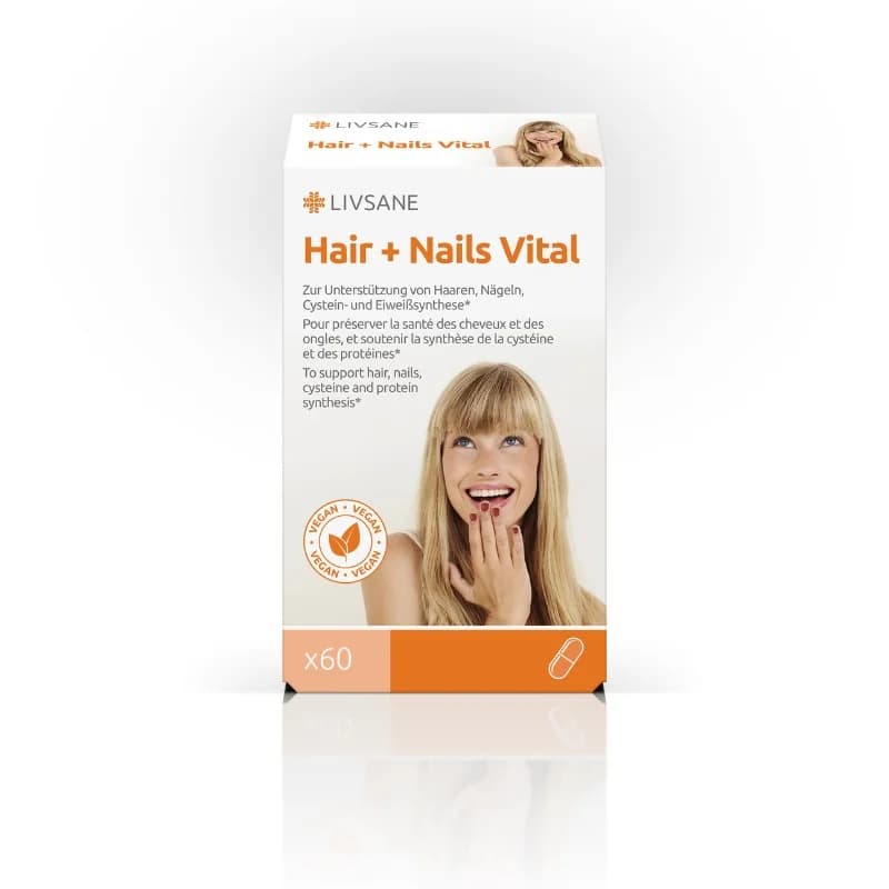 livsane LIVSANE За Коса И Нокти Vital 60 Капсули 1 бр, cheap.bg