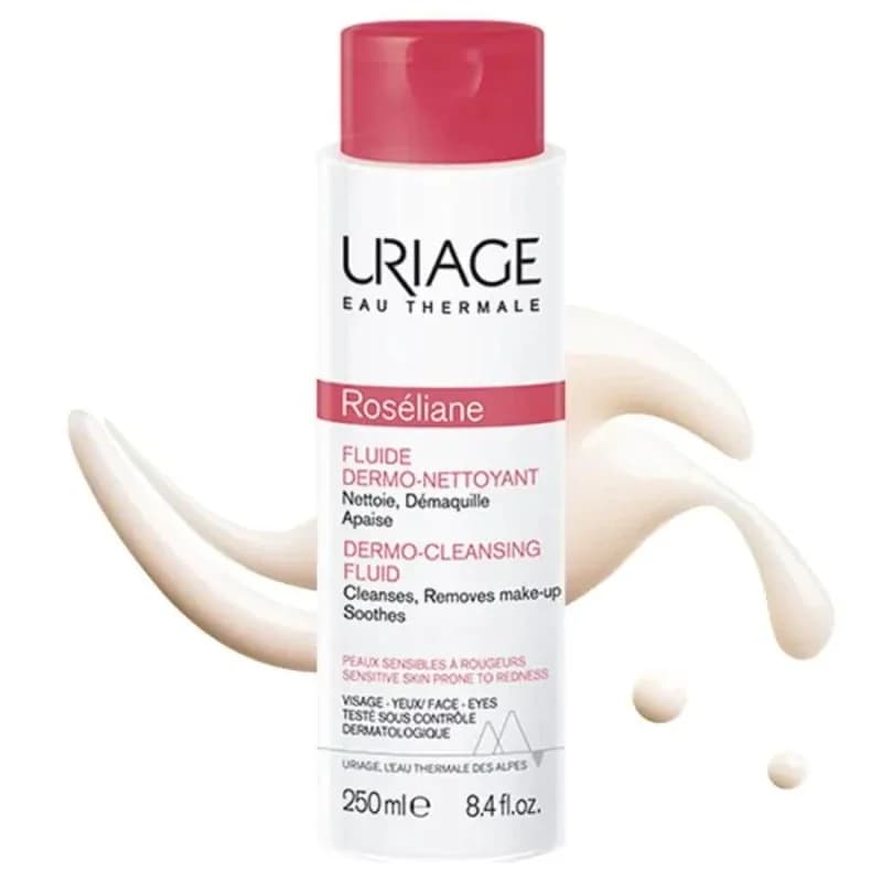 uriage URIAGE Roseliane Почистващ Флуид За Чувствителна Кожа 250 Мл 1 бр, cheap.bg