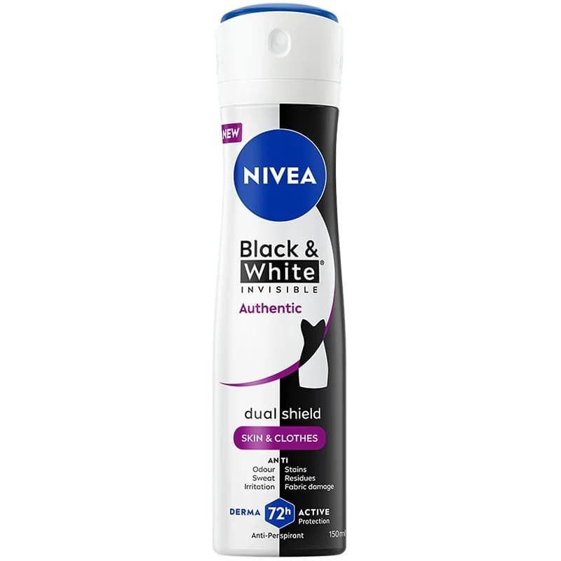 nivea Нивеа Део Спрей Invisible on Black & White Authentic 150 мл, cheap.bg
