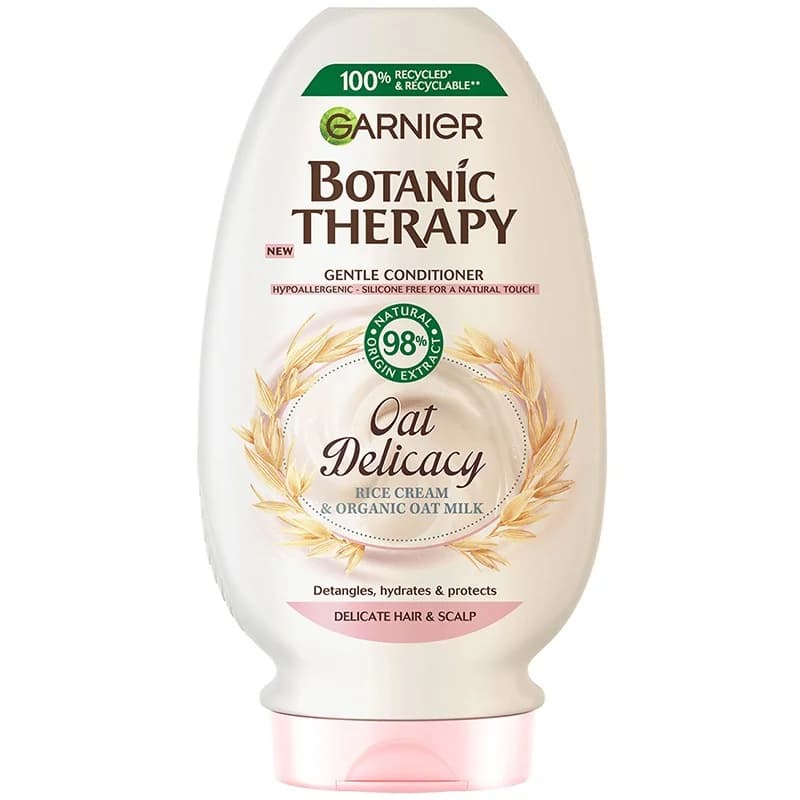 garnier Гарниер Балсам за Коса Botanic Therapy Oat Delicacy за Всякакъв Вид Суха и Увредена Коса 200 мл, cheap.bg