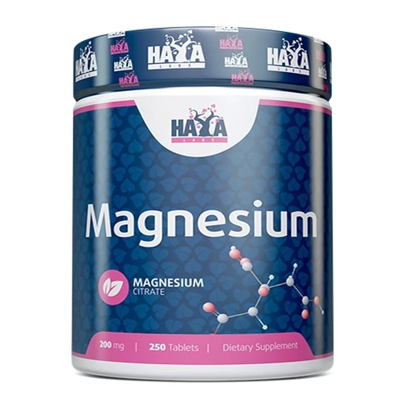 haya labs HAYA LABS Магнезиев Цитрат 200 Mg X250 Таблетки 1 бр, cheap.bg