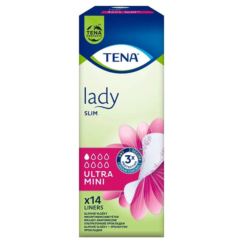 tena Тена Ежедневни Превръзки Lady Ultra Mini при Инконтиненция 14 бр., cheap.bg