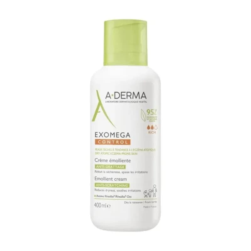 A-DERMA Exomega Control Емолиентен Крем 400ml 1 бр, eBag