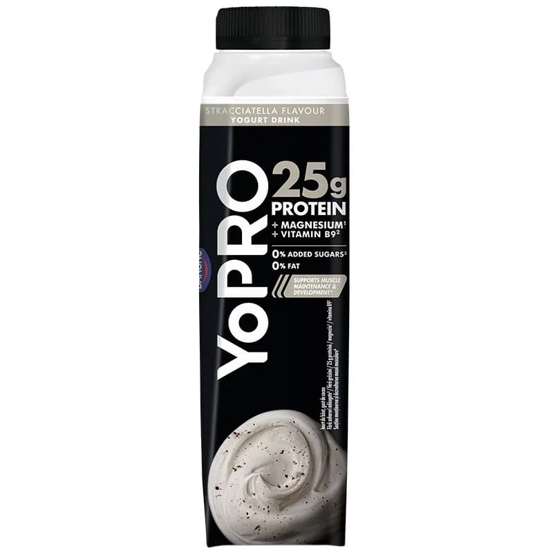yopro ЙоПРО Протеинова Млечнокисела Напитка Danone Страчатела 300 г, cheap.bg