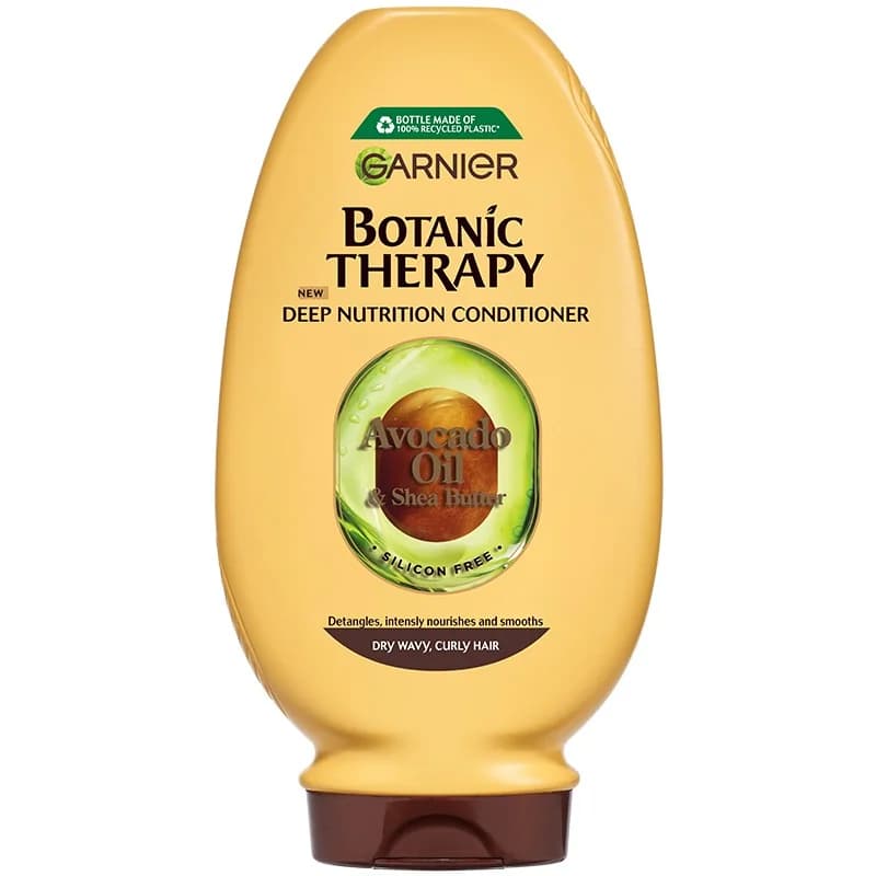 garnier Гарниер Балсам Botanic Therapy Avocado Oil & Shea Butter за Суха, Чуплива и Къдрава Коса 200 мл, cheap.bg