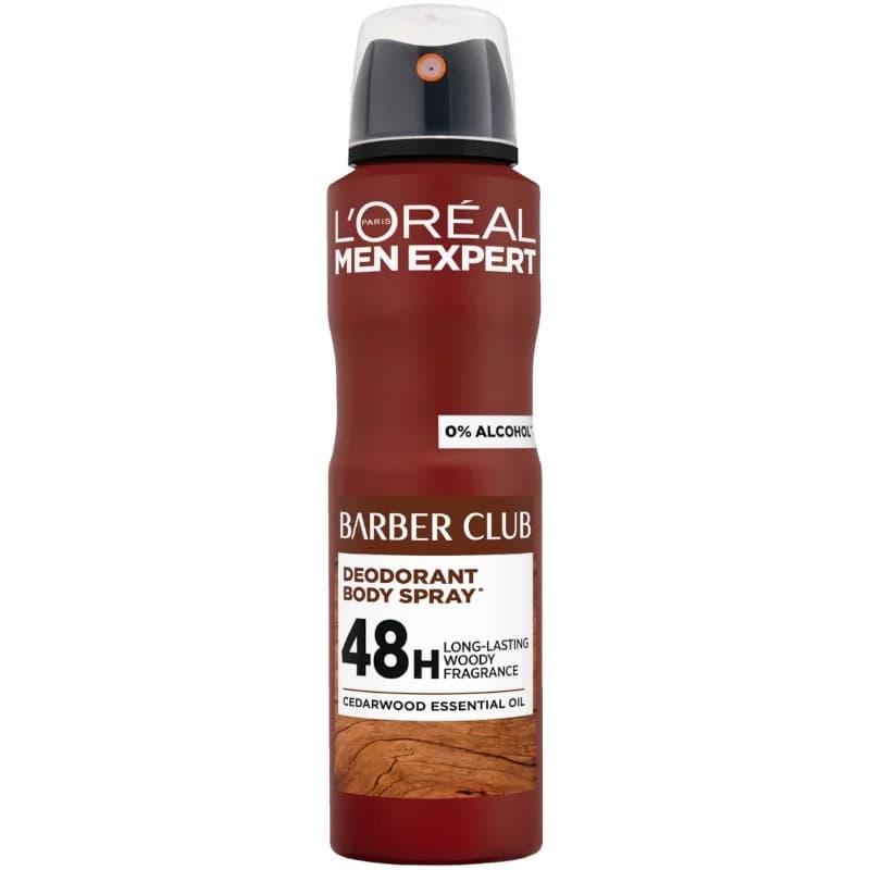 loreal Лореал Део Спрей L'Oreal Men Expert Barber Club 150 мл, cheap.bg