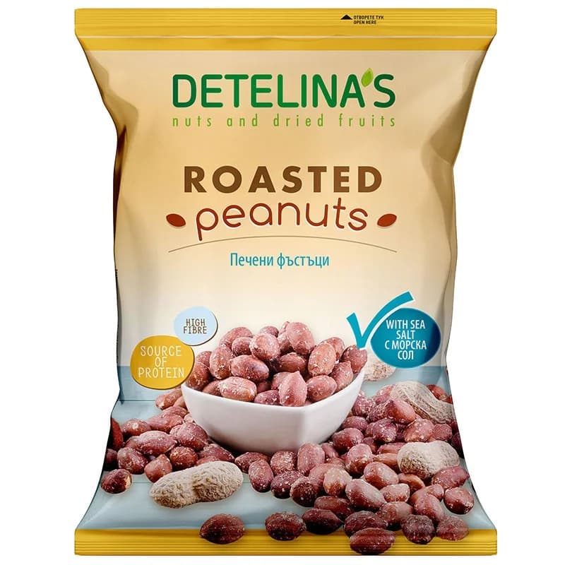 detelina Детелина Фъстъци Detelina's Печени 350 г, eBag