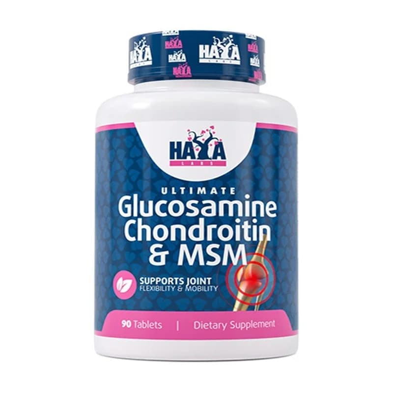 haya labs HAYA LABS Ultimate Glucosamine Chondroitin & Msm X90 Таблетки 1 бр, cheap.bg
