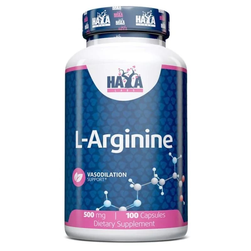 haya labs HAYA LABS L-arginine Капсули 500мг Х100 1 бр, cheap.bg