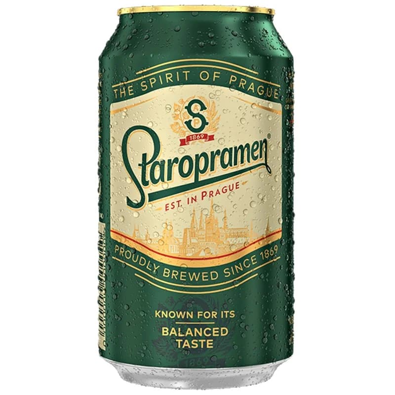 staropramen Старопрамен Бира Lager 5% Кен 330 мл, cheap.bg