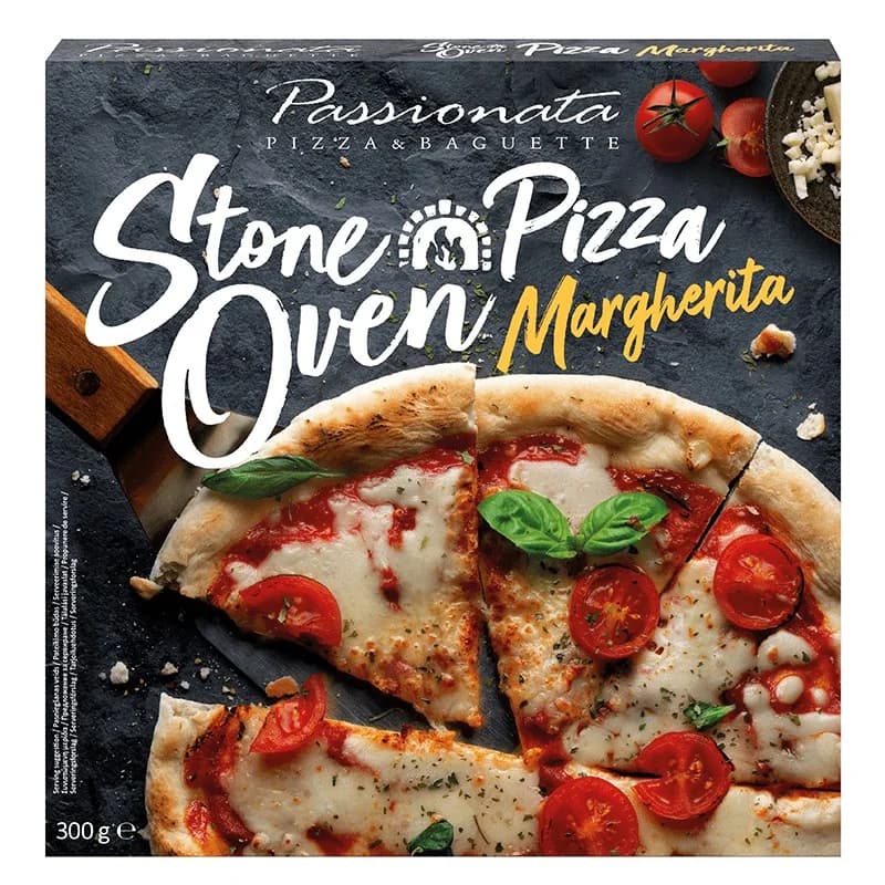 pasionata Пасионата Пица Passionata Stone Oven Маргарита 300 г, cheap.bg