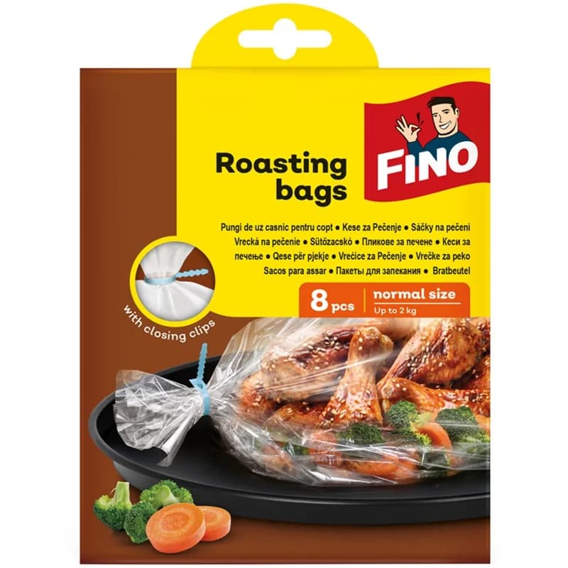 fino Фино Пликове за Печене 25х38см 8 бр., cheap.bg