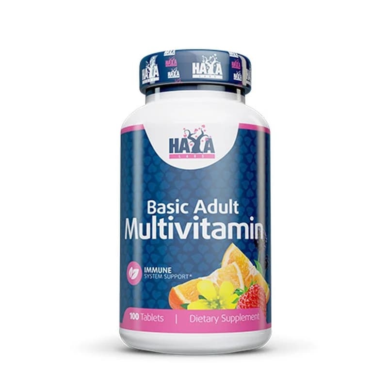 haya labs HAYA LABS Basic Adult Multivitamin - Мултивитамини За Възрастни Х 100, 1 бр, cheap.bg