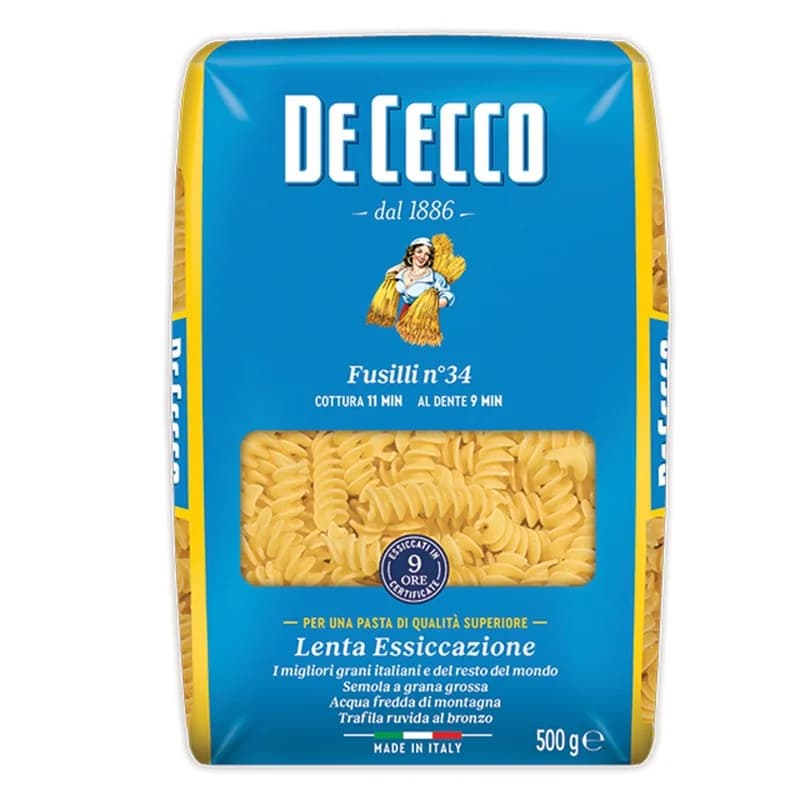 Де Чеко Фузили De Cecco 34 500 г, eBag