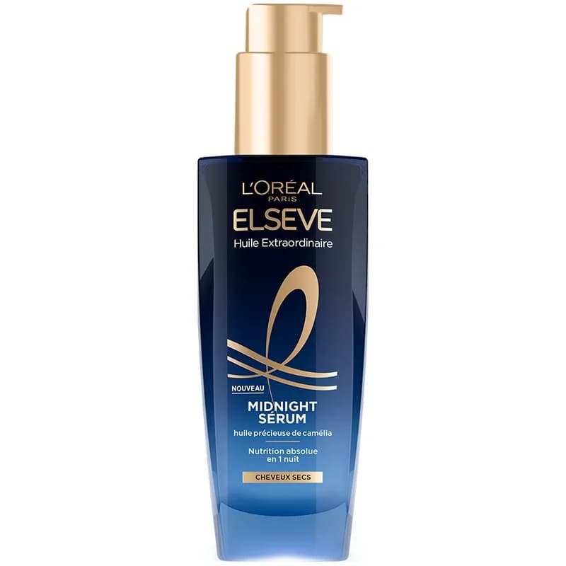 elsev Елсев Нощен Серум за Суха Коса L'Oréal Elseve Extraordinary Oil Midnight 100 мл, cheap.bg