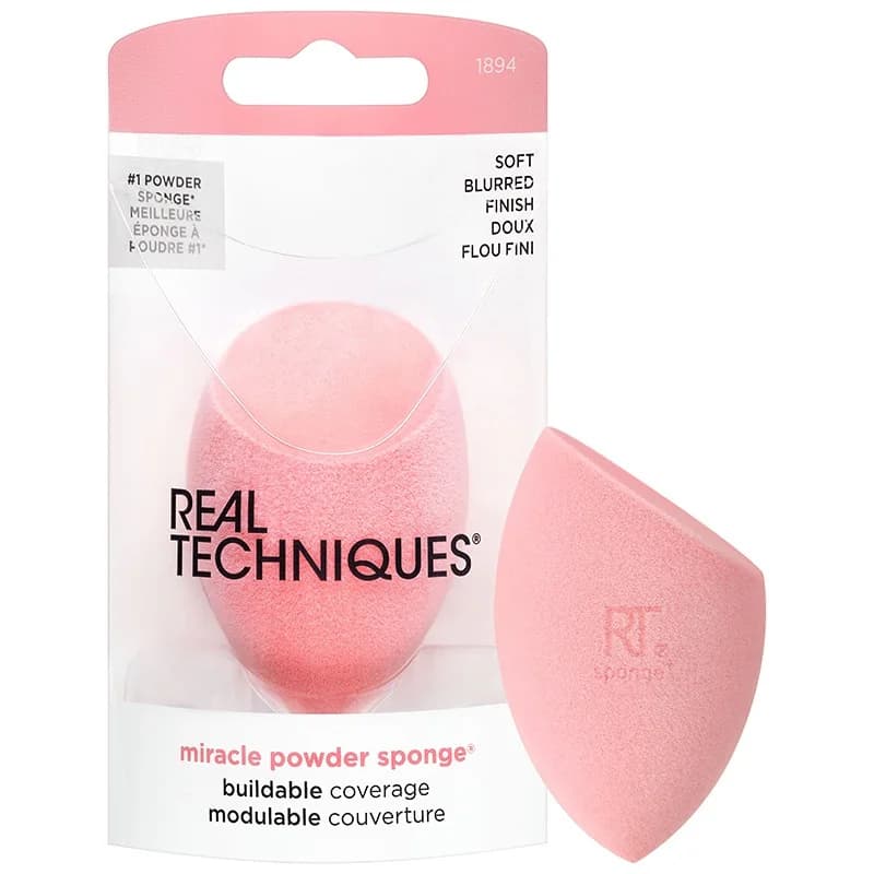 real techniques Real Techniques Спондж за Пудра Miracle Powder Sponge 1 бр., cheap.bg