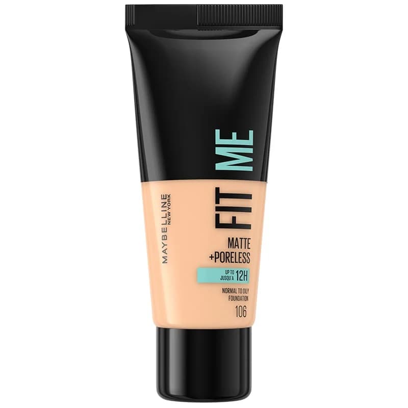 maybelline Maybelline Матиращ Фон дьо Тен Fit Me 106 Peach Beige за Нормална до Мазна Кожа 1 бр., cheap.bg