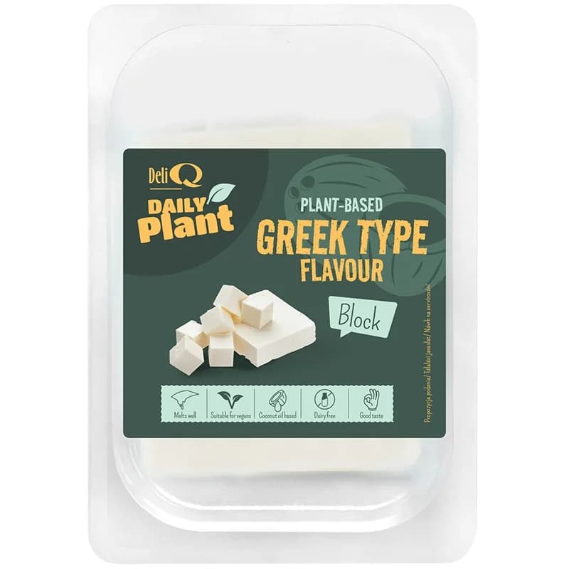 deliq DeliQ Веган Продукт Daily Plant с Вкус на Сирене Фета 150 г, cheap.bg