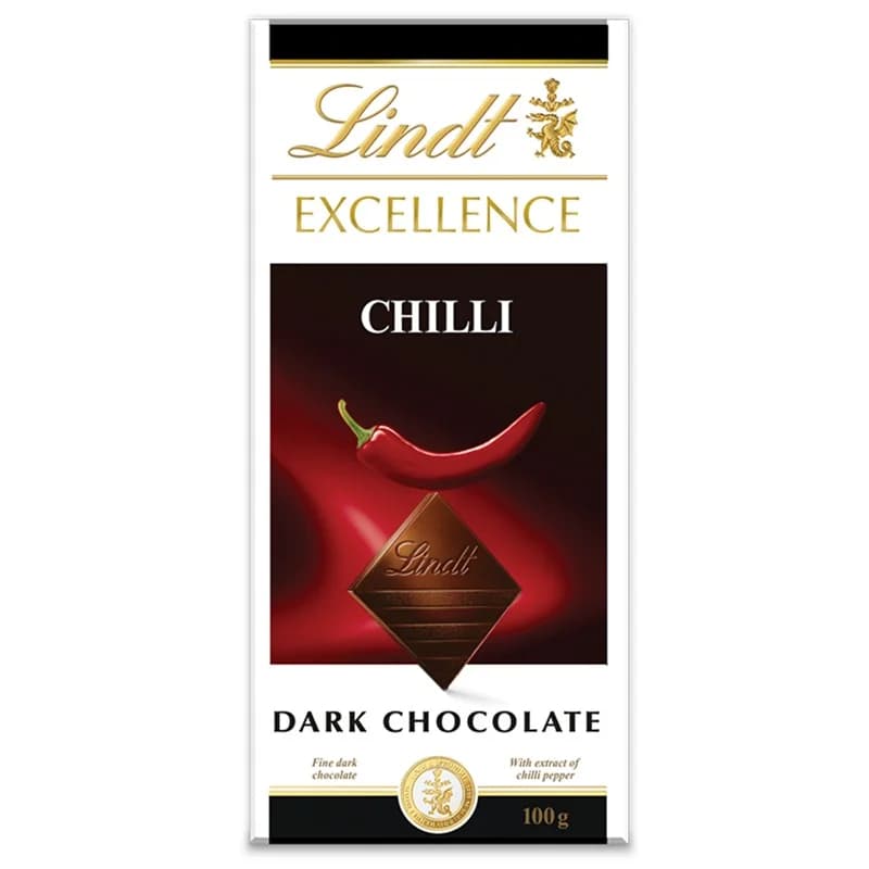 lind Линд Черен Шоколад Lindt Excellence Чили 100 г, cheap.bg