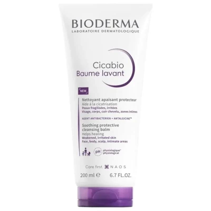 bioderma BIODERMA Cicabio Baume Lavant Измивен Балсам 200 Мл 1 бр, cheap.bg