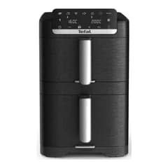 TEFAL Уред за здравословно готвене EY7568E0 DOUBLE STACK 6L GENIUS+ACC BLK