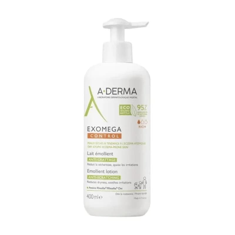 a derma A-DERMA Exomega Control Емолиентно Мляко 400ml 1 бр, cheap.bg