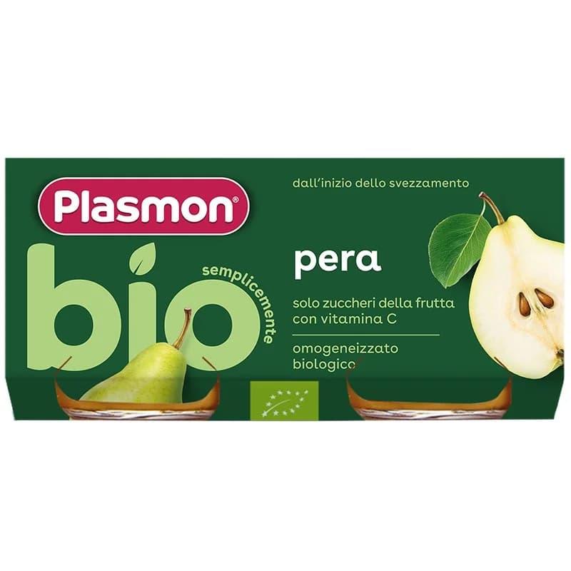 plazmon Плазмон Био Пюре Plasmon Круша 6м+ 2 x 80 г, cheap.bg
