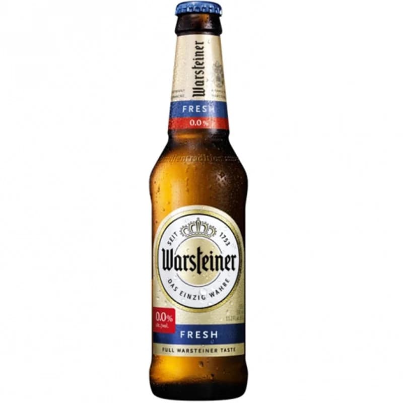 warsteiner Warsteiner Бира Fresh Pilsner 0.0% Безалкохолна Бутилка 330 мл, cheap.bg