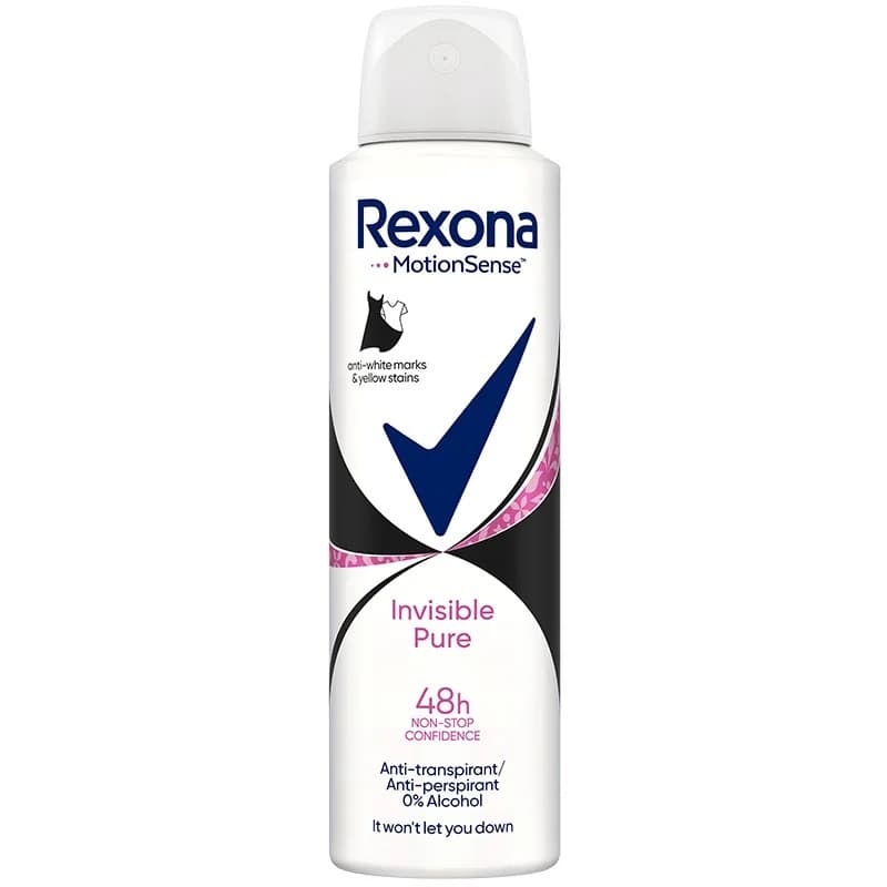 reksona Рексона Део Спрей Rexona Invisible Pure 150 мл, cheap.bg