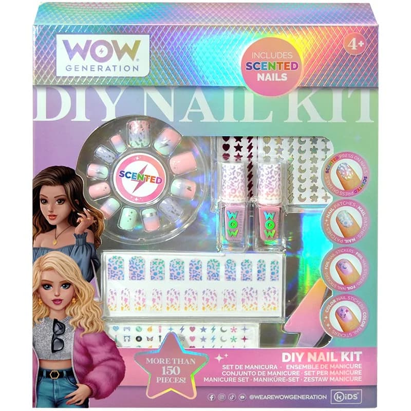 wow generation WOW Generation Комплект за Маникюр Направи си Сам 1 бр., eBag