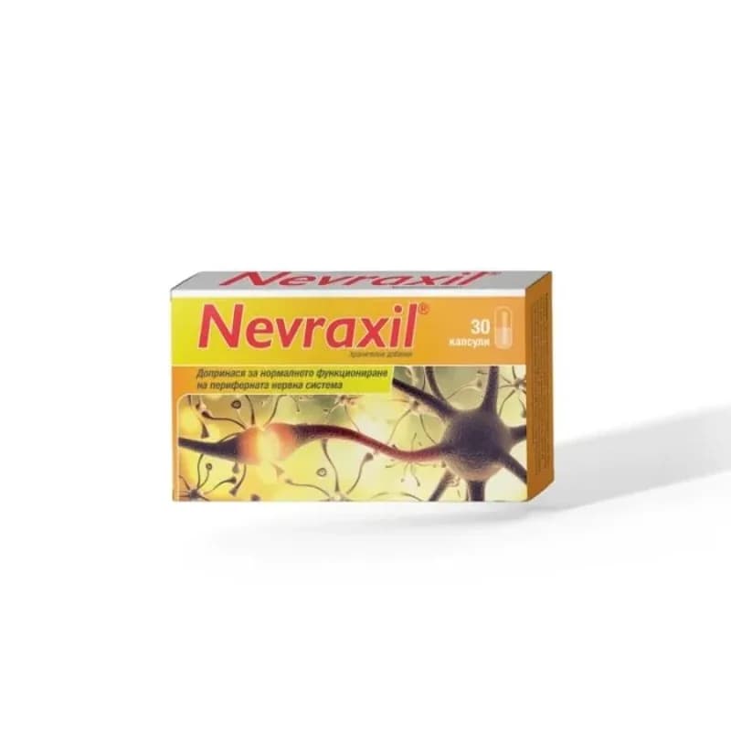 nevraxil NEVRAXIL Невраксил Капсули За Периферната Нервна Система Х30 Naturprodukt 1 бр, cheap.bg