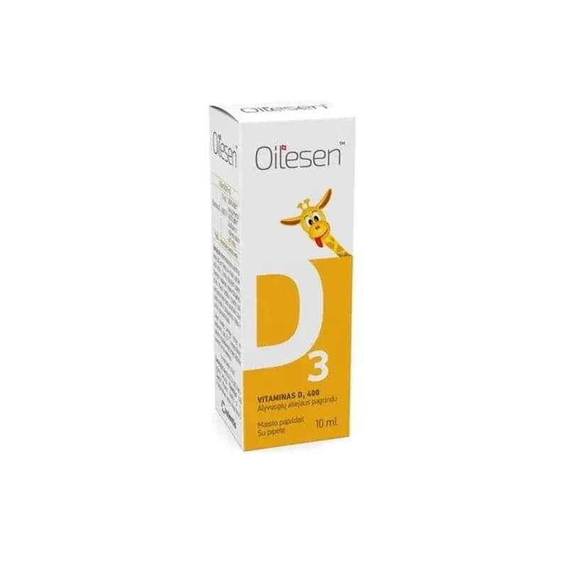 oilesen OILESEN Vitamin D3 400iu Капки Х10 Мл 1 бр, cheap.bg
