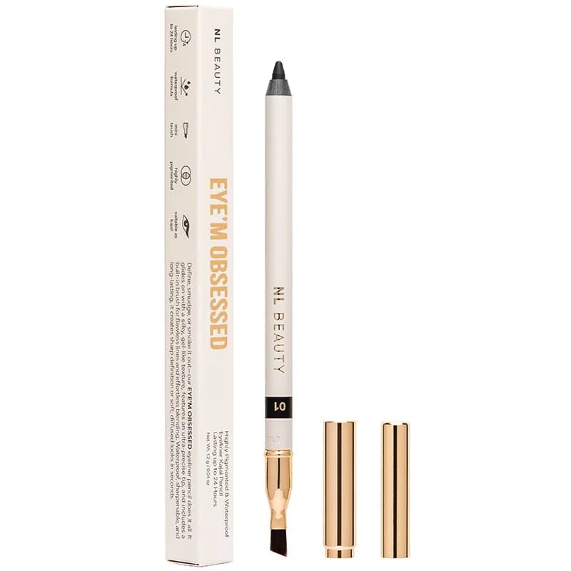 NL Beauty Молив за Очи EYE`M OBSESSED 01 Черен 1 бр., eBag