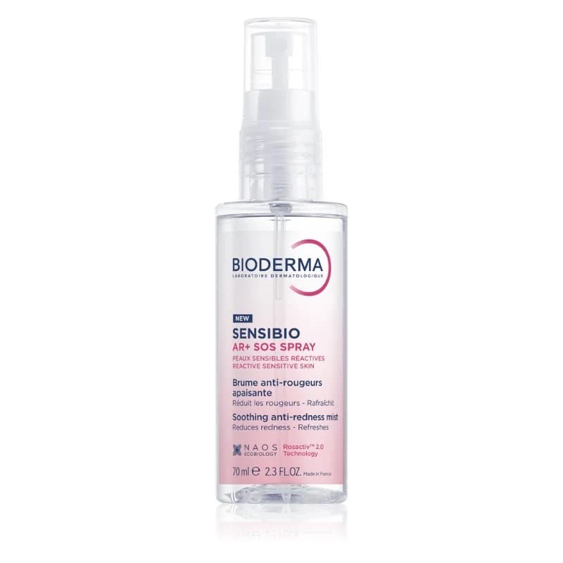 BIODERMA Sensibio Ar+ Sos Спрей За Лице За Кожа, Склонна Към Зачервявания 70мл. ** 1 бр, eBag