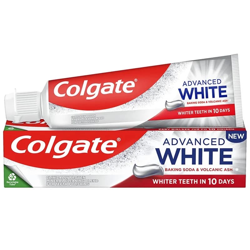 Колгейт Паста за Зъби Colgate Advance White Baking Soda & Ash 75 мл