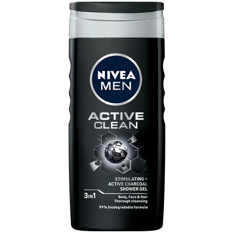 nivea Нивеа Душ Гел Men Active Clean 250 мл, cheap.bg