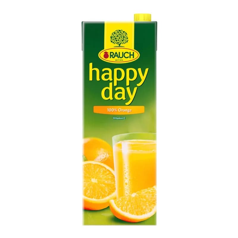 rauh Раух Сок Rauch Happy Day Портокал 100% 1.5 л, cheap.bg