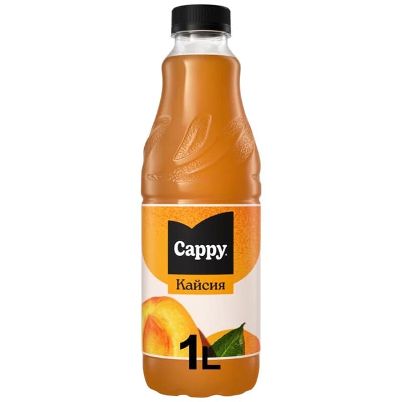 kapi Капи Плодова напитка Cappy Кайсия 37% 1 л, cheap.bg