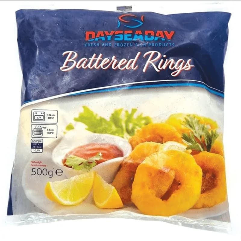 Калмари Dayseaday Панирани Шайби (4 - 6см) 500 г, cheap.bg